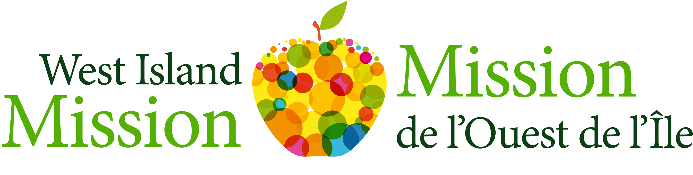 West island mission apple logo